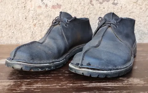 Clarks mit Krepp Sohle